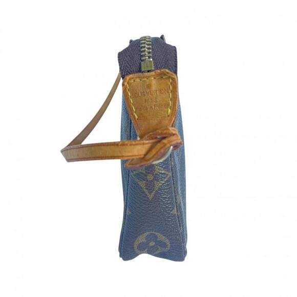 LOUIS VUITTON Brown Monogram Pouch - Picture 3 of 9